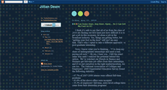 Desktop Screenshot of blog.jilliandeam.com